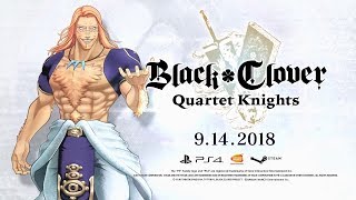 Black Clover Quartet Knights  Vetto Character Trailer  PS4 PC [upl. by Vite379]