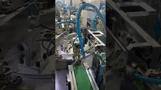 Fixed soft close hinge production linehinge assembly machine cabinethingeassembly cabinethinge [upl. by Nesbitt]