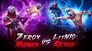 ZEROX FF NGMADMAX Vs LITM10NO1 rexussff  Old Freestyle Player Vs New Freestyle Players🔥 [upl. by Ataymik]