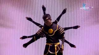 CANION SHIJIRBAT World Best Dancer  Unbelievable Animation Dance in Mongolians Got Talent 2016 [upl. by Bloomer145]