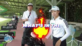 【⛳Whats in the BAG？】女子職業高爾夫選手的袋中武器 EP1很怕蚊子的侯羽桑 [upl. by Kaitlyn978]