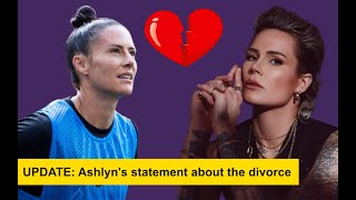 UPDATE Ashlyn Harris makes statement about the divorce with Ali Krieger [upl. by Aiynat143]