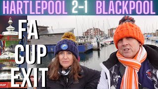 FA CUP 3RD ROUND GLORY  HARTLEPOOL UTD 21 BLACKPOOL  the LGE 2 side KO CHAMPIONSHIP BLACKPOOL [upl. by Kristyn]