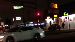 COMPTON CALIFORNIA MOST DANGEROUS HOODS AT NIGHT [upl. by Cockburn]