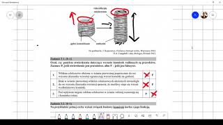 MATURA BIOLOGIA 2020 PEŁNE ROZWIĄZANIE [upl. by Glendon]