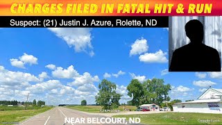 Charges Now Filed In Fatal Hit amp Run Near Belcourt North Dakota [upl. by Ahsiloc]