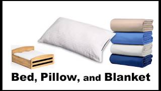 Bed Blanket and pillow go together Associated Items ABLLSaligned Music Therapy song [upl. by Akcemat663]