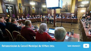 Conseil Municipal du 18 Mars 2024 [upl. by Heda]