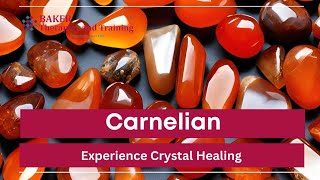 Carnelian Crystal Healing Poem  Uncover Its Perceived Healing Properties and Benefits [upl. by Eilyw501]