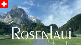 Rosenlaui Switzerland  beautfiul valley [upl. by Ecam]