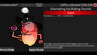 How to get Updated Orientating Oscillating Chomik  Find the Chomiks [upl. by Nauqe]