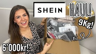 GIGANTISK SHEIN UNBOXING HAUL Kläder skönhet smycken inredning mm [upl. by Layap]