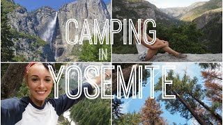 Camping in Yosemite  Trek America Travel Vlog  Fashion Mumblr [upl. by Essenaj745]