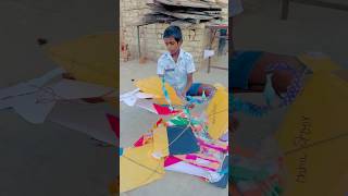 KITE FLYING IN NEW TRICK 😍 shorts pkcrazyexperiments [upl. by Gairc]