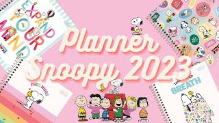 Esse planner é de se apaixonar Planner 2023 Snoopy Tilibra [upl. by Lebna]