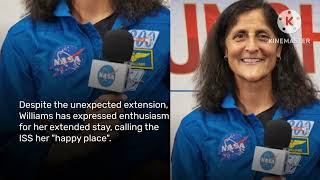 Inside SUNITA Williams extended mission  whats she is doing in space [upl. by Itsrejk962]