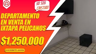 DEPARTAMENTO EN VENTA EN IXTAPA PELICANOS 1250000 [upl. by Suellen]