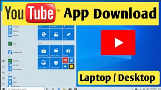 YouTube app ko laptop mein kaise download karen  Laptop me YouTube app kaise download kare [upl. by Tristan]