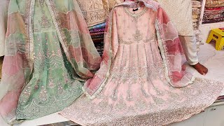 SadaBahar Gown 2 piece  Pakistani SadaBahar Dress 2023  Wedding Gown Dress Original [upl. by Fina]