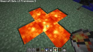 Minecraft How to Make an Infinite Lava Source  19 PreRelease 5 [upl. by Weylin10]