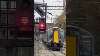 LNWR Class 350s depart Watford Junction with guard tones [upl. by Asilana315]