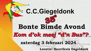 Bonte Bimde Avond  Giegeldonk  2024 [upl. by Ynnaf]