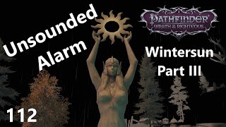 112 Wintersun III  Unsounded Alarm  Pathfinder Wrath of the Righteous [upl. by Attena]