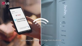 Experience the AllNew LG WiFi Convertible Refrigerator Range From Double Door to SidebySide [upl. by Akeem]