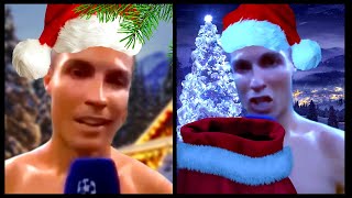 Cristiano Ronaldo Siuuu but Christmas songs [upl. by Ten827]