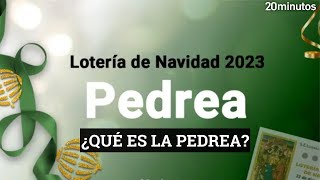 Qué es LA PEDREA de la Lotería de Navidad [upl. by Roleat]