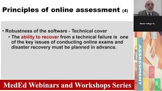 MedEd AV7  Assessment in Online or Virtual Setting [upl. by Airitak898]