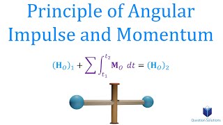 Principle of Angular Impulse and Momentum Learn to solve any problem [upl. by Eutnoj875]