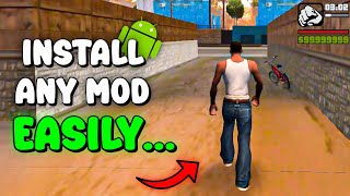 How To Install Mods In GTA San Andreas Android  Install Cleo Mods In GTA San Andreas Android [upl. by Burdelle]