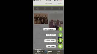 Adding Memories Using Family Tree App Ann Dexter [upl. by Now367]