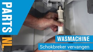 Schokbrekers vervangen van wasmachine PartsNL uitleg [upl. by Alex382]