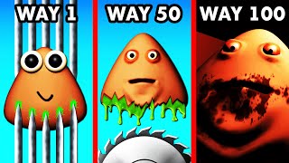 100 WAYS To DESTROY POU [upl. by Jenne773]