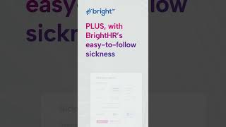 Keep track of employee sick days with compliant absence software tech hrsoftware hrinsights [upl. by Zebulen]