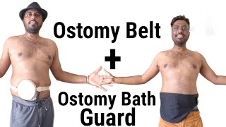 Ostomy belt for support  Stoma belt with pouch  Colostomy belt amp Urostomy belt amp ileostomy belt [upl. by Jourdain]