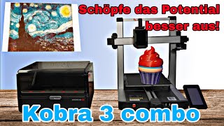 Tutorial  Entfessele das Potential des Kobra 3 Combo Multifilamentdruckers [upl. by Ebag645]