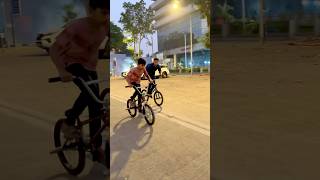 Bache ne hara diya meko😫 originalcontent video bmxcyclestunt foryou cycle ytshortsvideo race [upl. by Ahsienor374]