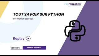 Tout savoir sur Python [upl. by Xet543]