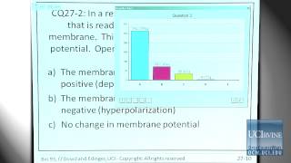 Bio Sci 93 DNA to Organisms Lec 27 Neuronal Physiology and Membrane Potential [upl. by Annatnom]