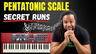 Pentatonic Scale Runs For Gospel Piano [upl. by Esinehc]