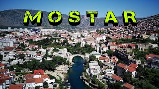 Mostar ● Snimci iz zraka ● 4K 2023 [upl. by Arualana851]