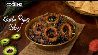 Karela Pyaz Sabzi in Under 30 Minutes  Bitter Gourd Onion Sabzi  Delicious Indian Side Dish [upl. by Silrac]