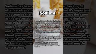 Sodium health food sodium bonedensity guthealth healthyfood [upl. by Norel113]