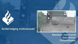 Politie PRO247 achtervolging motorscooter [upl. by Orazio]