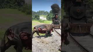 train bear automobile animals arthurmorgan rdr2 reddeadredemption cow maaloveshayari [upl. by Lairret]