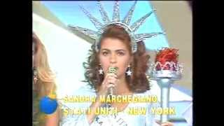 Sandra Marchegiano a Miss Italia Nel Mondo [upl. by Elocyn633]