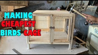 How to make cheap bird cage at home [upl. by Beret]